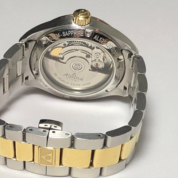 Alpina Women\'s Comtesse Automatic Two Tone Diamond Accents & Bezel 34mm Watch main image 4
